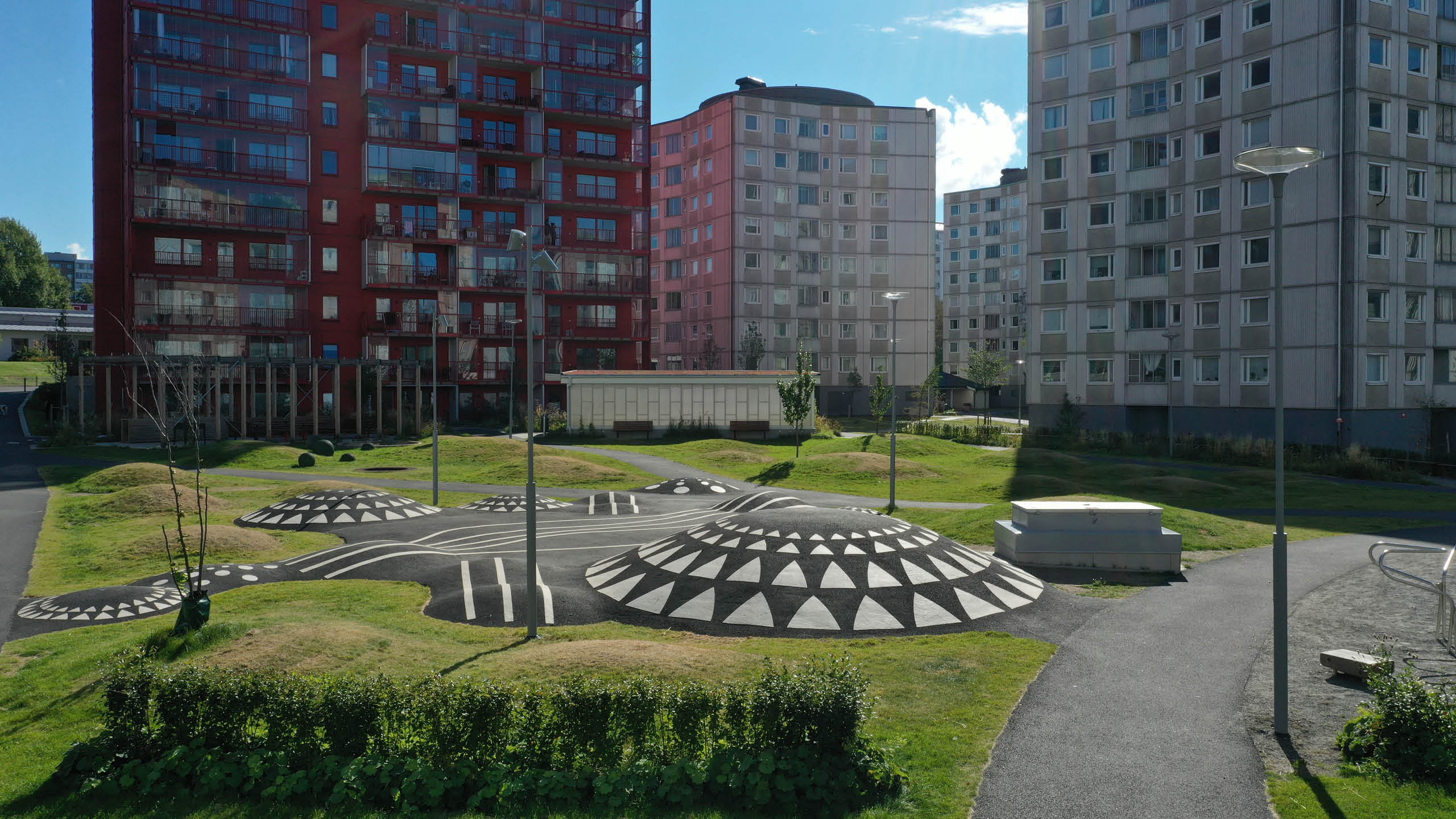 Nyproduktion Västra Götaland. I Frölunda Park byggdes Balders första hus med nyproducerade bostadsrätter 2019.